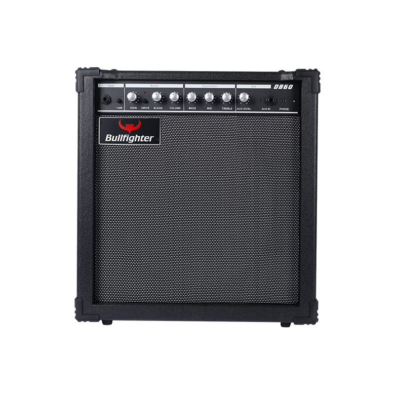 Musical Instrument Amplifier - 60WエレクトリックベースギターアンプDB60 10インチスピーカー ベース練習用楽器アンプ