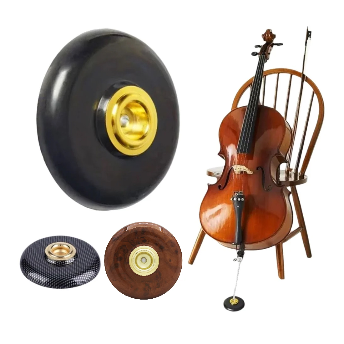 Musical Instrument Viola - チェロスリップマット床プロテクターアクセサリー弦楽器フィッティングビオラパッドエンドピン滑り止めスタンド音楽ツール