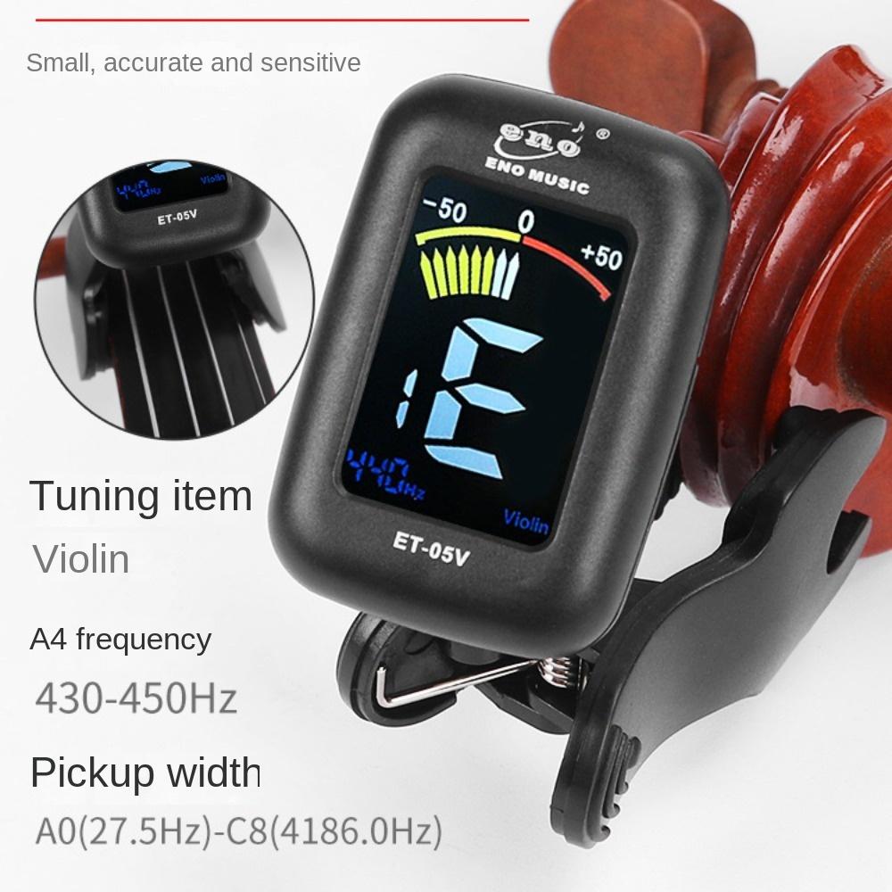 Musical Instrument Viola - 楽器 ET05V ENO バイオリンチューナー ポータブルミニ電子チューナー 360度回転式