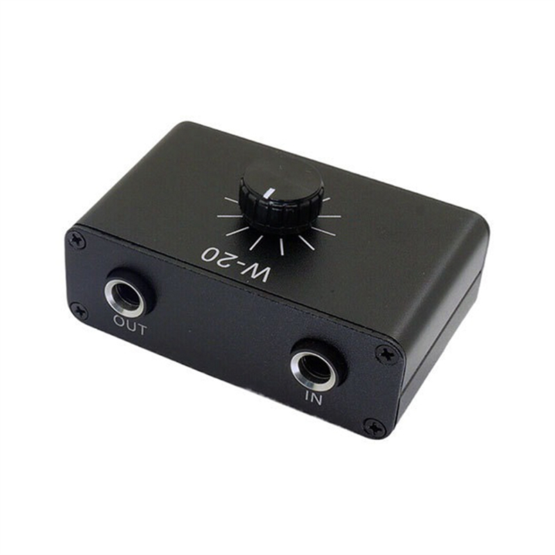 Musical Instrument Amplifier - A97I-ダイナミックマイクボリュームコントロール減衰調整器1/4インチTRS 6.35mm楽器インターフェースはステレオをサポート