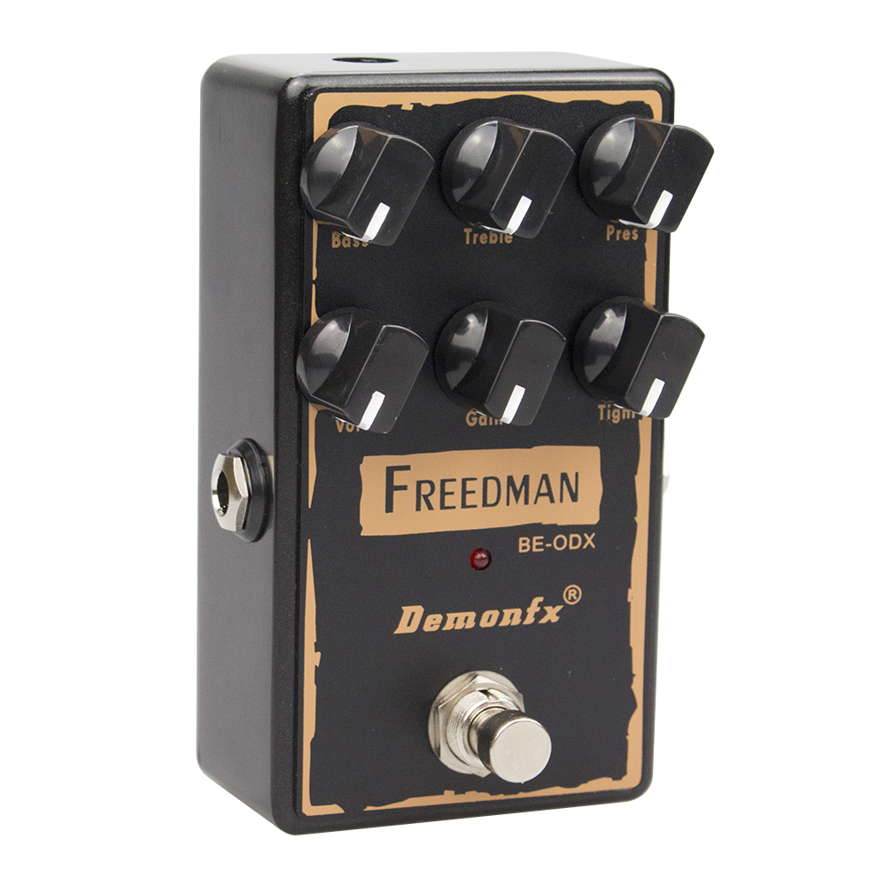 Musical Instrument Amplifier - Freedman BE-ODXギター効果ペダルオーバードライブ、真のバイパス-デモfx