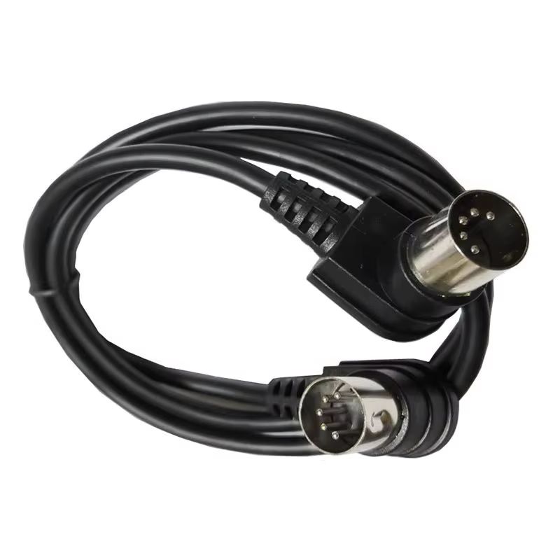 Musical Instrument Digital Interface - MIDI DIN 5PIN オス-オス延長ケーブル オーディオプラグコード 0.5m-5m