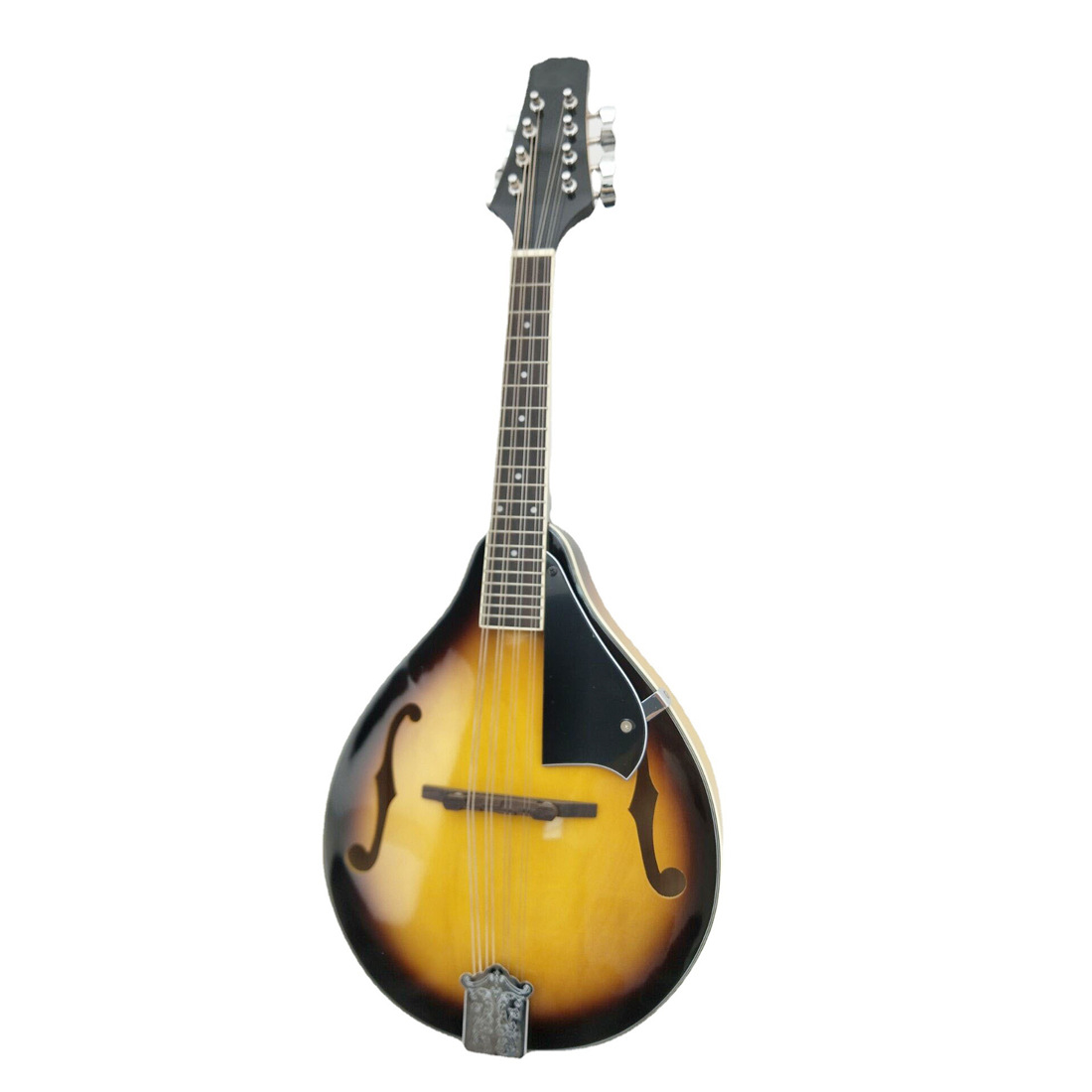 Song With Musical Instrument - チベット民族楽器マンダラベル夕焼け色黒八弦マンダラ琴西洋マンダラマンドリン民謡