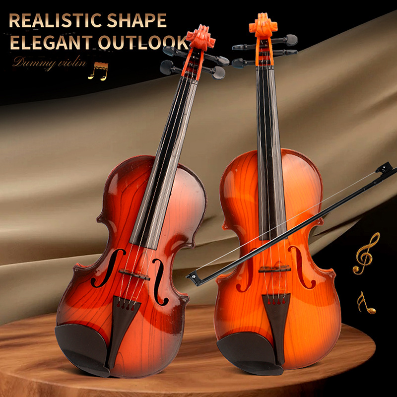 Musical Instrument Veena - アコースティックバイオリンおもちゃ調節可能な弦シミュレーション楽器練習おもちゃ子供のための子供の誕生日プレゼント