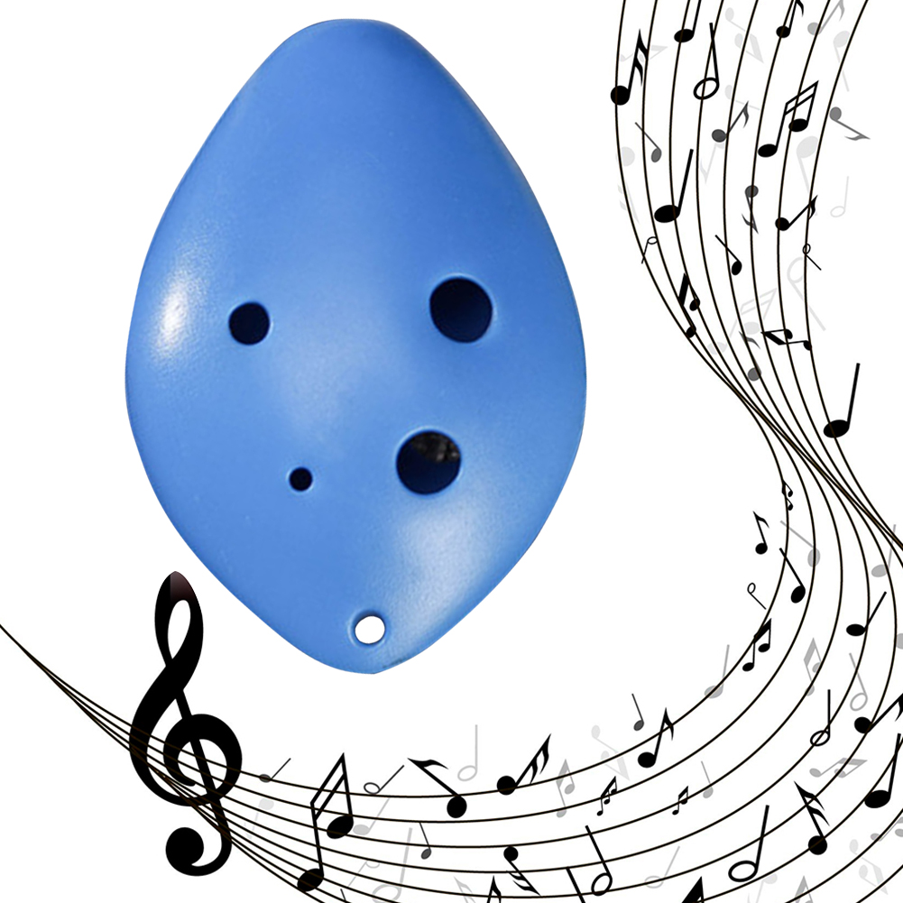 Song With Musical Instrument - オカリナ楽器 ソングブック付き ネックストリング セラミックオカリナ プロフェッショナル小型管楽器 子供用ギフト
