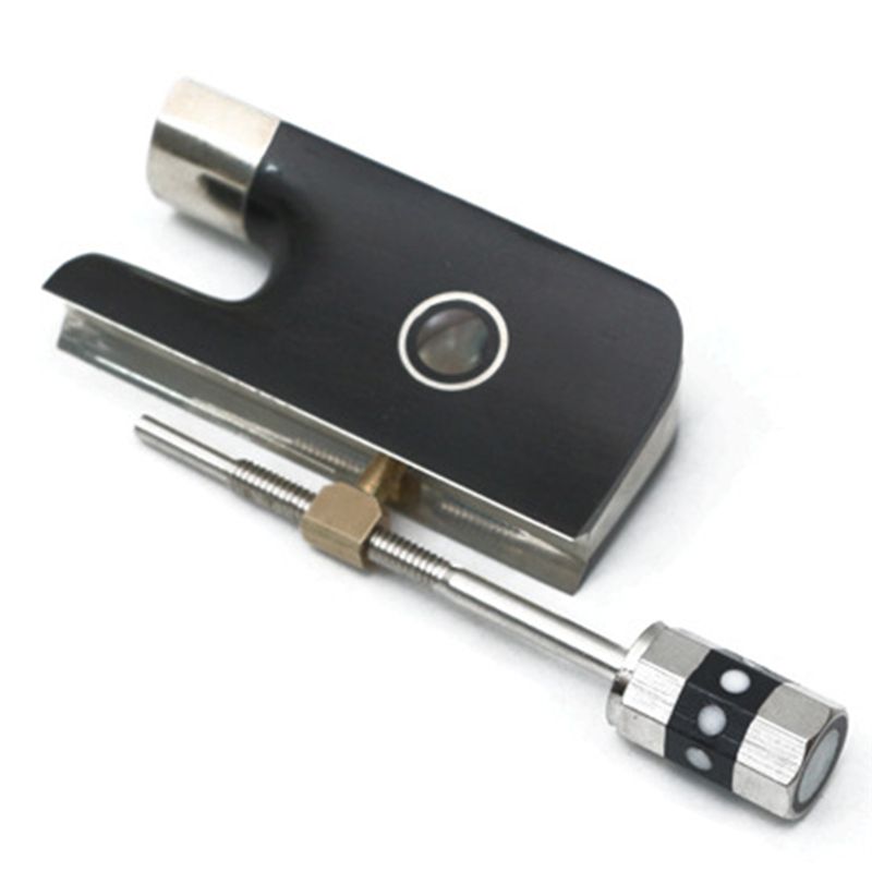 Musical Instrument Viola - スーパーヨーダルフ弓 バイオリンパーツ アクセサリー フロッグ+銅製ネジ バイオリン弓フロッグ 専用工具