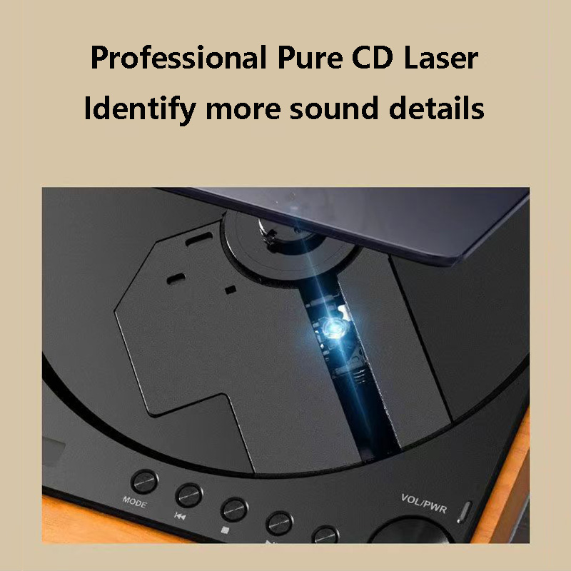 木製 HIFI CD プレーヤー Bluetooth 5.1 - Musical Instrument Digital Interface のレビューと価格