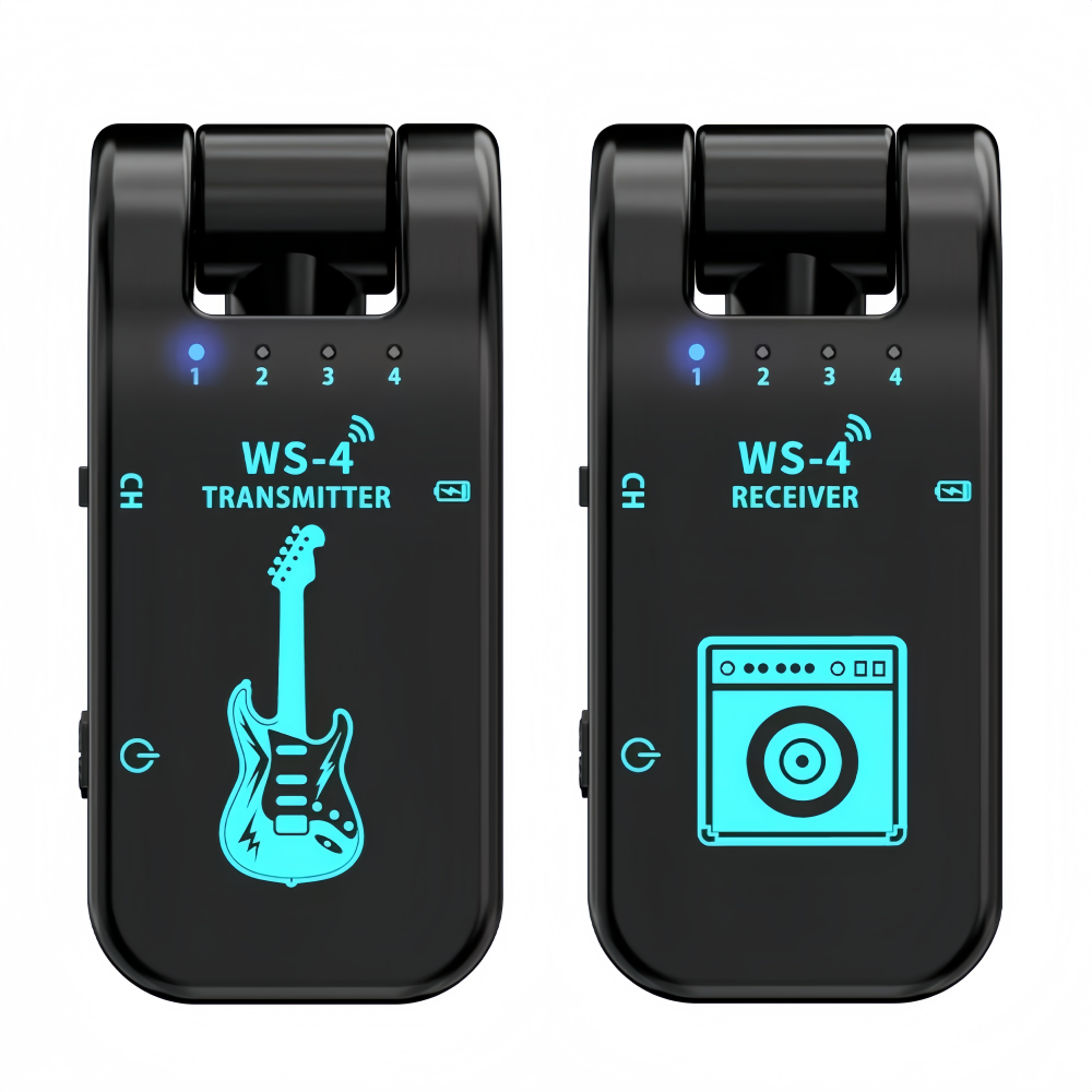 2.4G ワイヤレスギターシステム - エレキギターとベース - Musical Instrument Amplifier のレビューと価格
