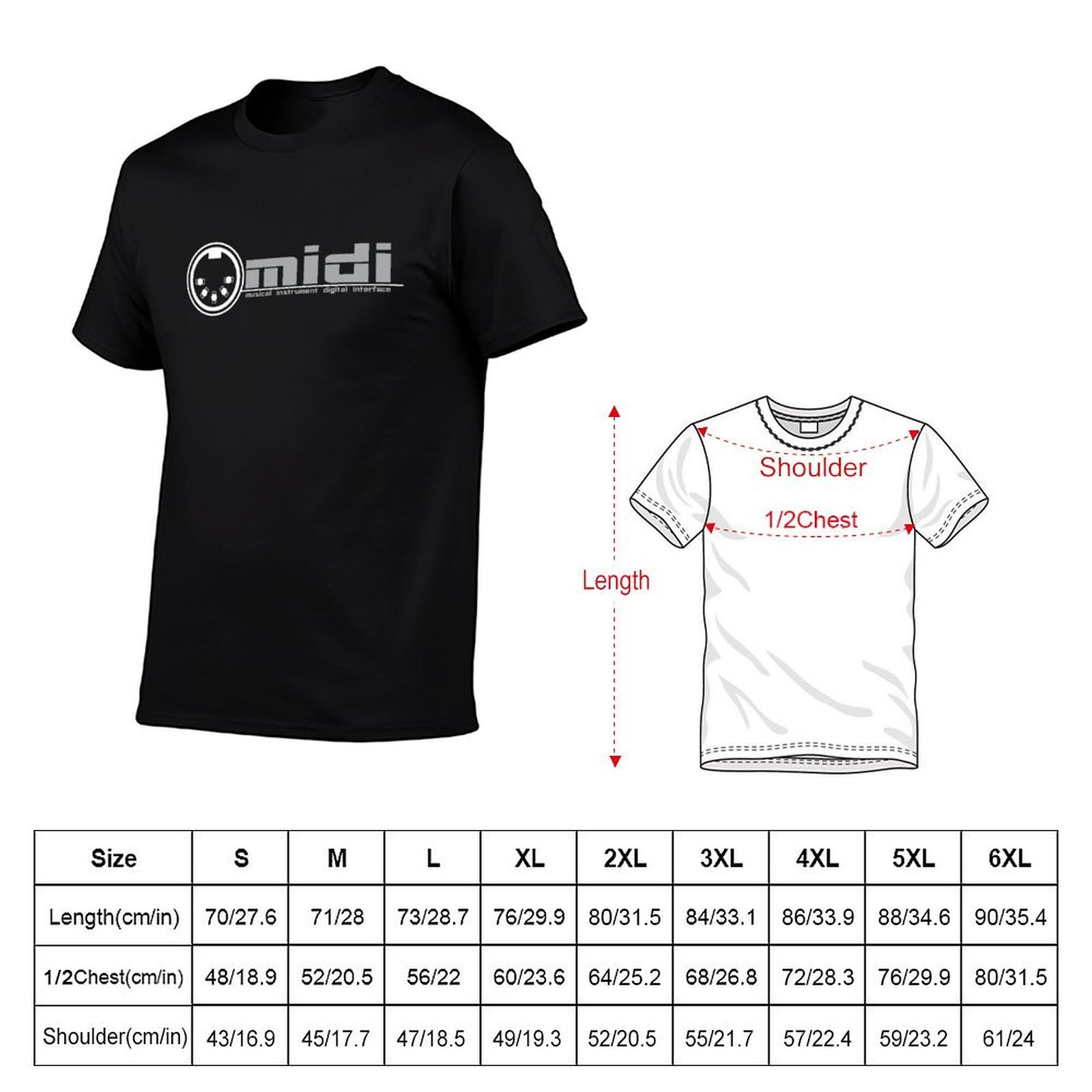 MIDI - 楽器デジタルインターフェース Tシャツ ボーイ - Musical Instrument Digital Interface のレビューと価格
