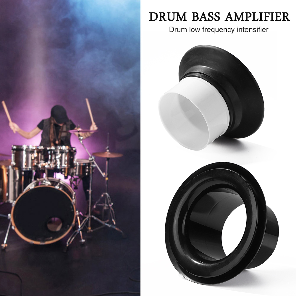 ドラムボトムマイクスピーカー リングステッカー付き ドラム音 - Musical Instrument Amplifier のレビューと価格