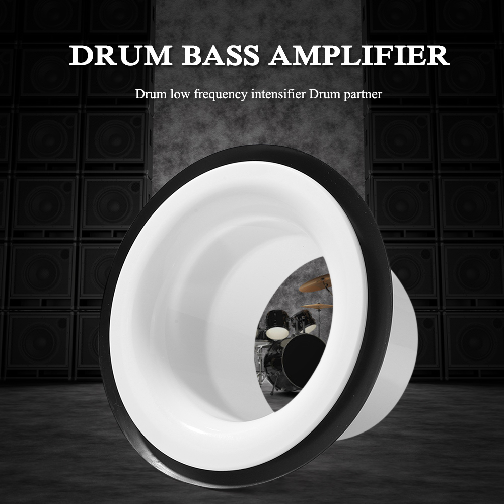 ドラムボトムマイクスピーカー リングステッカー付き ドラム音 - Musical Instrument Amplifier のレビューと価格