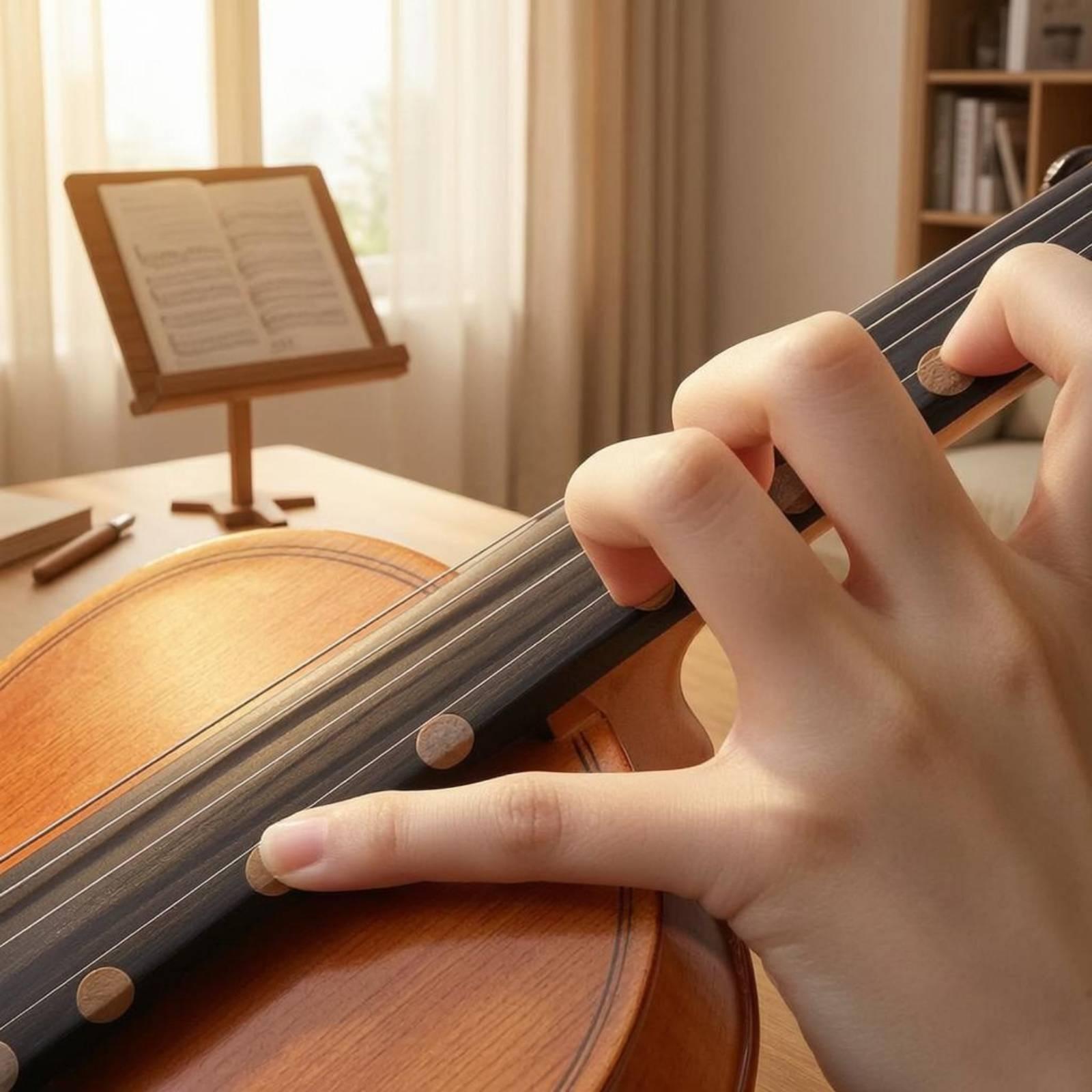 音楽学習練習用ドットテープ指板マーカー（弦楽器、バイオリン、 - Musical Instrument Veena のレビューと価格