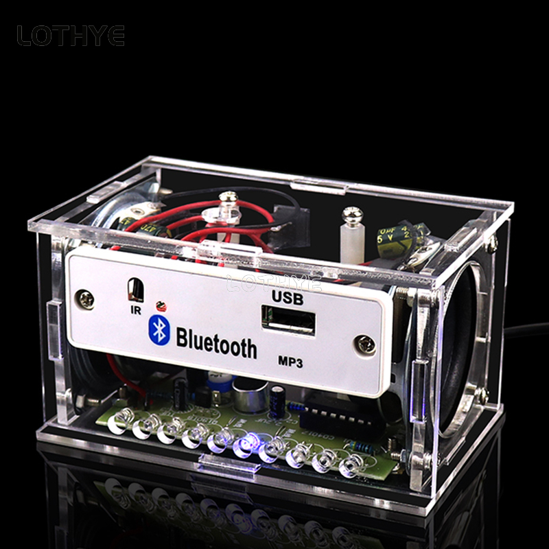 ミニアンプオーディオ Bluetooth 3W*2 スピーカ - Musical Instrument Diy のレビューと価格