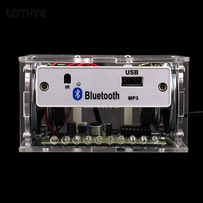 ミニアンプオーディオ Bluetooth 3W*2 スピーカ - Musical Instrument Diy のレビューと価格