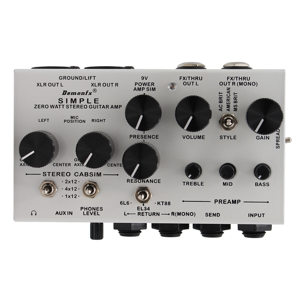新しい Demonfx シンプルな DI ボックスエフェクト - Musical Instrument Amplifier のレビューと価格