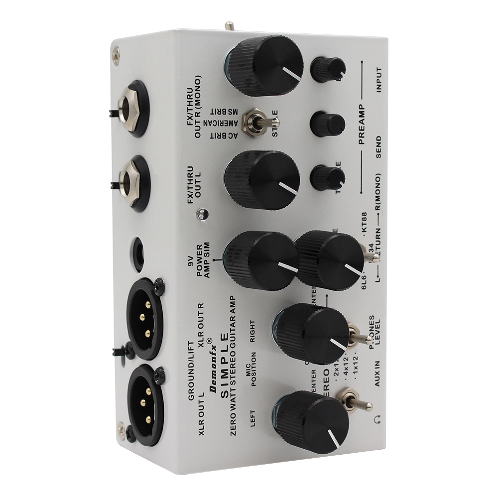 新しい Demonfx シンプルな DI ボックスエフェクト - Musical Instrument Amplifier のレビューと価格