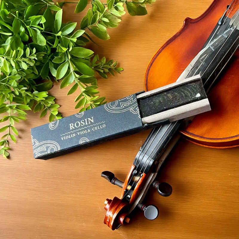 プレミアム低粉塵ロジン バイオリン・ヴィオラ用 ユニバーサル - Musical Instrument Viola のレビューと価格