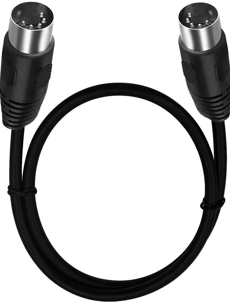 MIDI DIN 5PIN オス-オス延長ケーブル オーディ - Musical Instrument Digital Interface のレビューと価格
