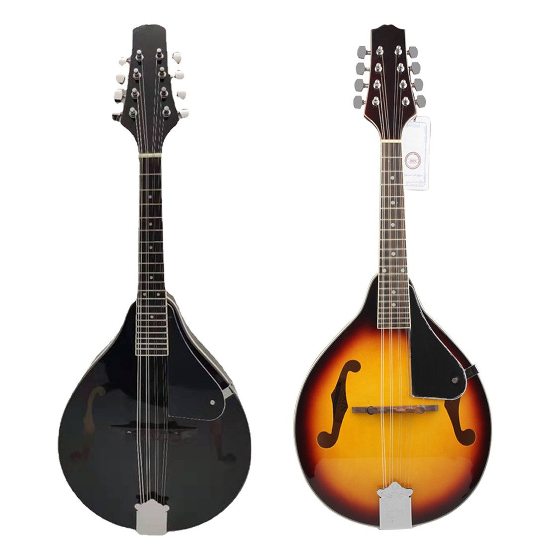 チベット民族楽器マンダラベル夕焼け色黒八弦マンダラ琴西洋マン - Song With Musical Instrument のレビューと価格