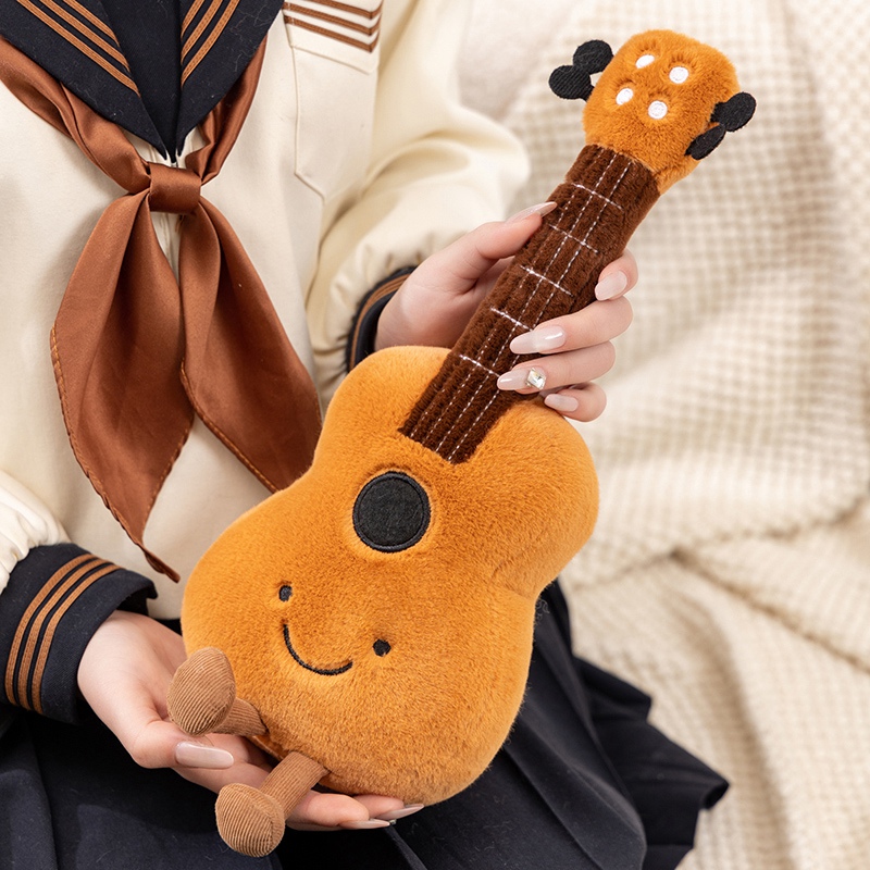 かわいい音楽的なぬいぐるみおもちゃ、柔らかいバイオリン30c - Musical Instrument Veena のレビューと価格