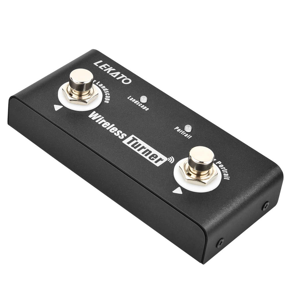 Lekato ワイヤレス外部ページチューナーペダルギターエフ - Musical Instrument Amplifier のレビューと価格