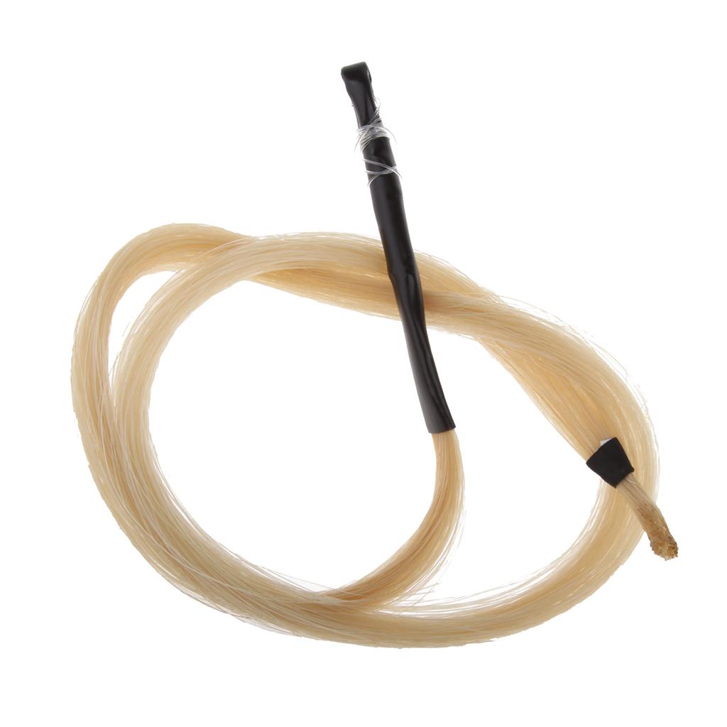 ブラウンバイオリン弓毛強力グリップ馬尾パーツ、二胡、中国バイ - Musical Instrument Viola のレビューと価格