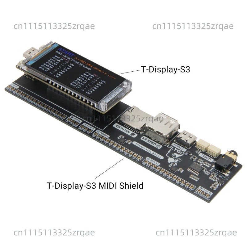 T-Display-S3 MIDI シールド開発ボード、楽器 - Musical Instrument Digital Interface のレビューと価格