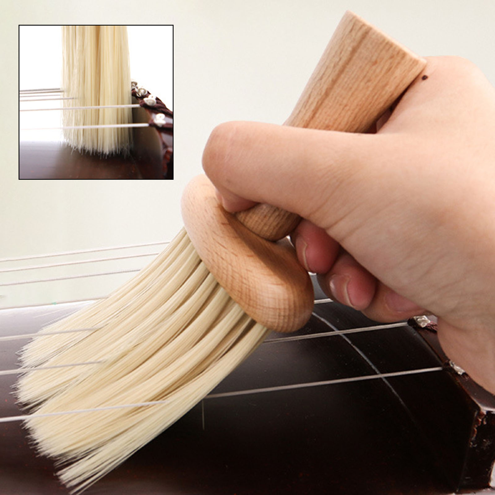Guzheng クリーニングブラシ柔らかい毛ウクレレバイオリ - Musical Instrument Veena のレビューと価格