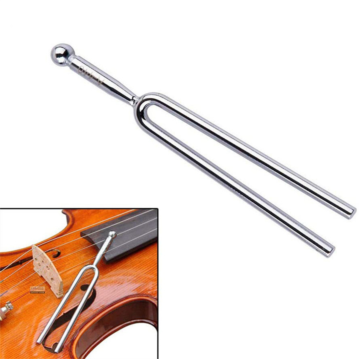 ステンレス鋼の楽器アクセサリー,標準a,チューニングフォーク - Musical Instrument Viola のレビューと価格