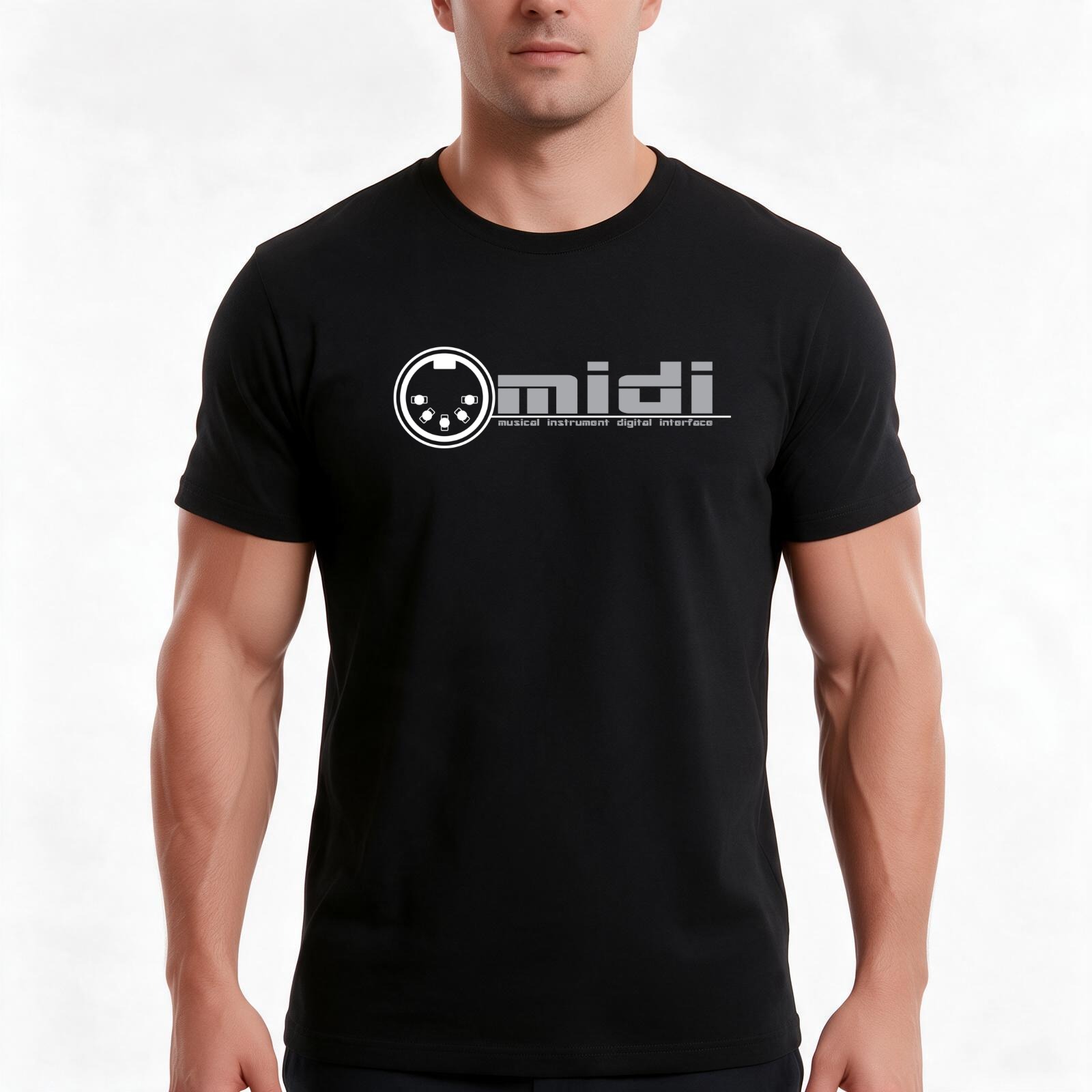 MIDI（楽器用デジタルインターフェース）Tシャツ、夏用のカ - Musical Instrument Digital Interface のレビューと価格
