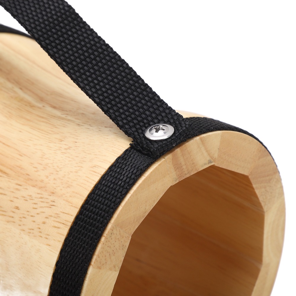 プレミアムウッド+シープスキンハンドドラムキット 木製ボンゴ - Bongo Drum Set のレビューと価格