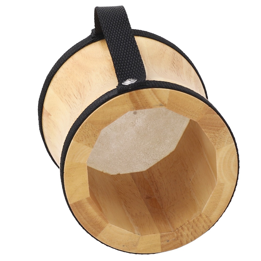 プレミアムウッド+シープスキンハンドドラムキット 木製ボンゴ - Bongo Drum Set のレビューと価格