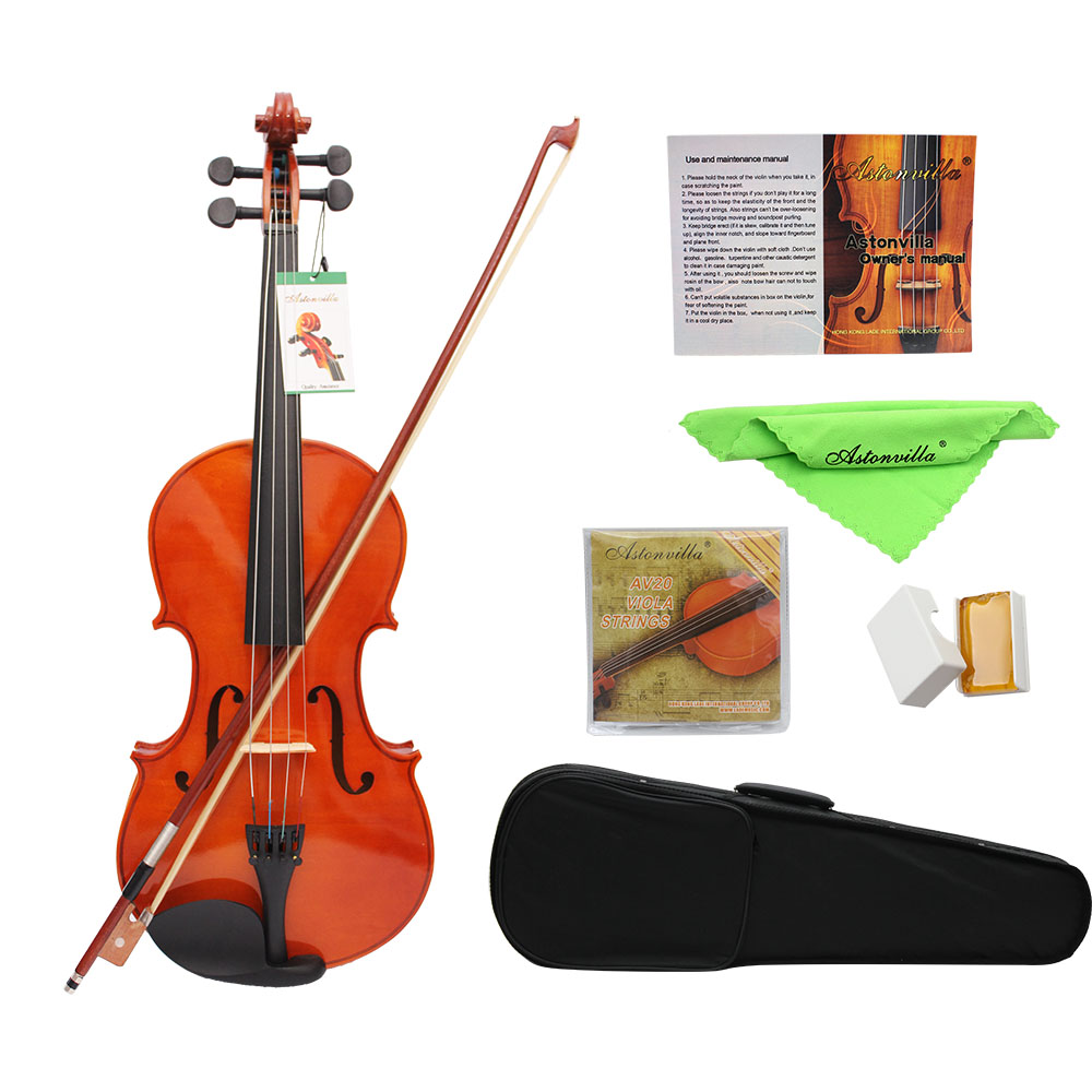 16 インチ スプルース無垢材ヴィオラ ケース付き 4 弦楽 - Musical Instrument Viola のレビューと価格