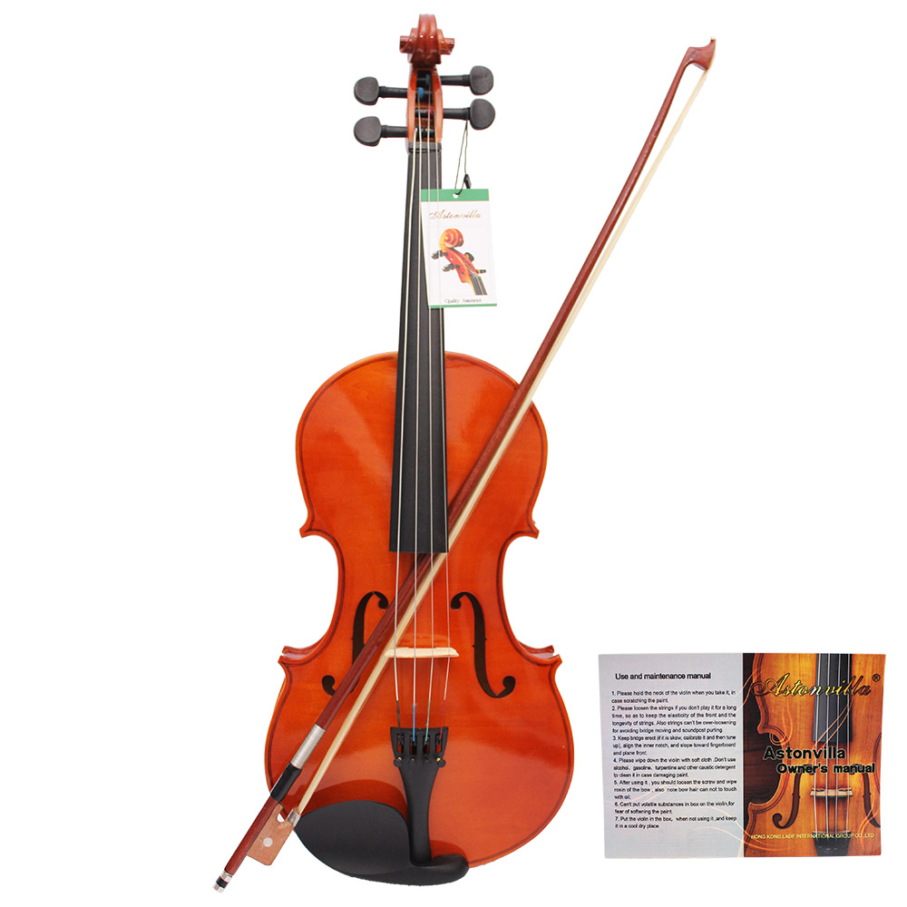 16 インチ スプルース無垢材ヴィオラ ケース付き 4 弦楽 - Musical Instrument Viola のレビューと価格